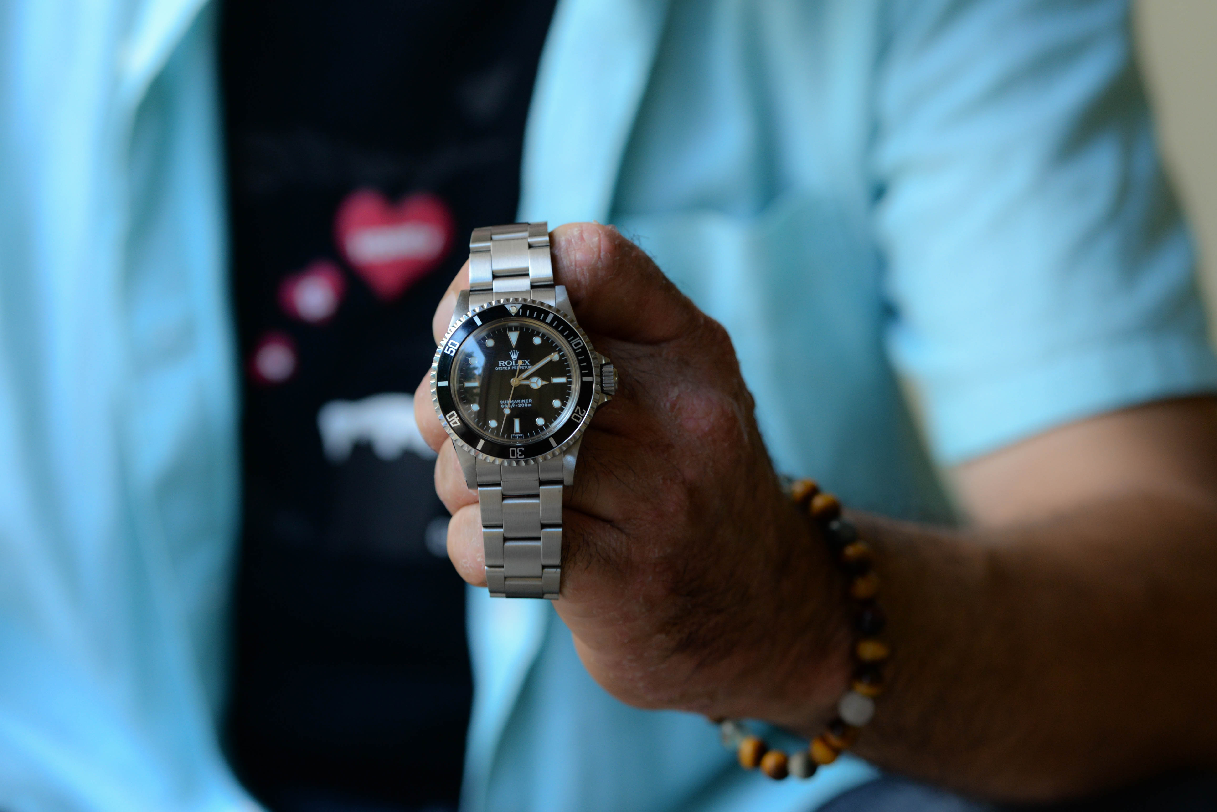 20年前に友人から購入した腕時計、ロレックス サブマリーナ Ref.5513 